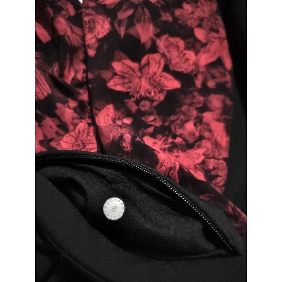 Lululemon women Train Times Fast Pace Special Edition 25" black leggings Size 6 - Picture 12 of 12